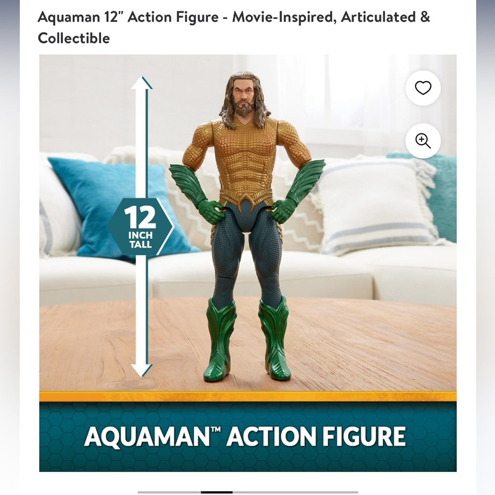 Aquaman action figure - Picture 3 of 3